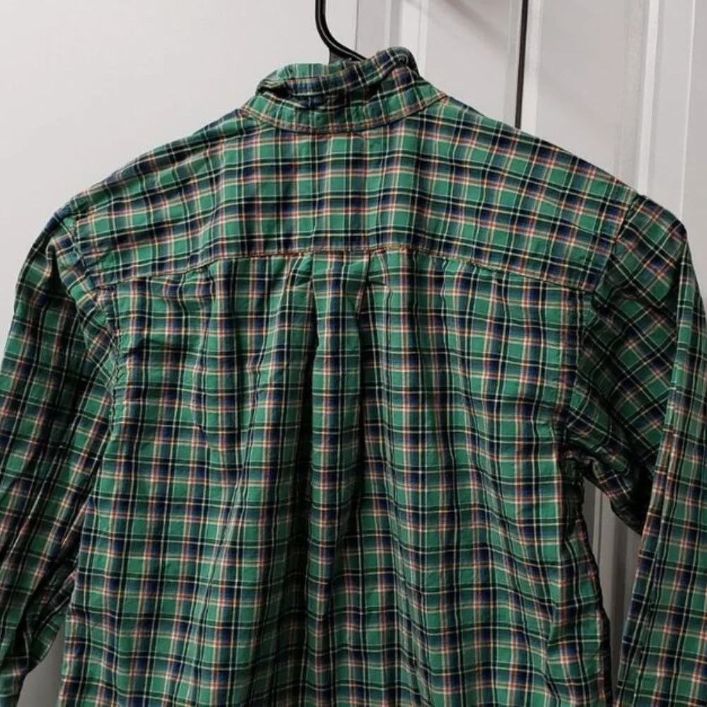 Ralph Lauren Boys Button Up Shirt  Size: Medium  Long Sleeve